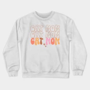 Cat mama Crewneck Sweatshirt